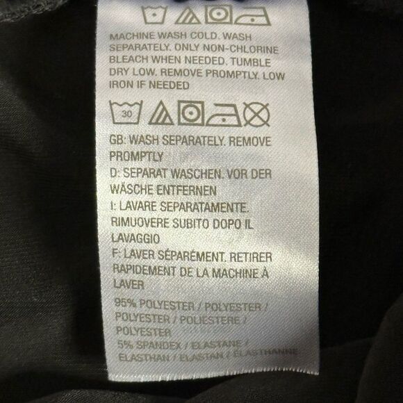 Susan Graver Everyday Ruffle Scallop Hem Jersey Knit Pants Size S - Picture 7 of 7